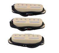 Pickup Per Chitarra Elettrica 3 Pezzi Giallo 48/50/52mm Single Coil Pickup Per Chitarra Elettrica Humbucker(Yellow)