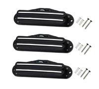 Pickup Per Chitarra Elettrica 3Pack SSS Pickup Single-coil Set Humbucker Pickup Hot Rails Ceramic Black Per ST Parti Di Chitarra Elettrica Accessorio