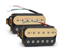 Pickup Per Chitarra Elettrica A 6 Corde Humbucker Dual In Line Regolabile 12 Pezzi Pickup A Vite Esagonale(B+N)