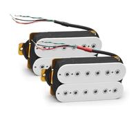 Pickup Per Chitarra Elettrica A 6 Corde Humbucker Dual In Line Regolabile 12 Pezzi Pickup A Vite Esagonale(B+N)