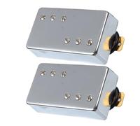 Pickup Per Chitarra Elettrica Adatto Per LP Neck Bridge Double Coil Pickup Metal Shell Chitarra Elettrica Modifica Fai Da Te(Set B)