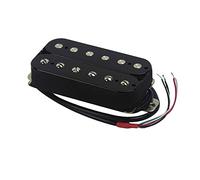 Pickup Per Chitarra Elettrica Alnico 5 Magnete Apri La Doppia Bobina Pickup chitarra elettrica (Color : Black)