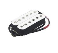 Pickup Per Chitarra Elettrica Alnico 5 Magnete Apri La Doppia Bobina Pickup chitarra elettrica (Color : White)