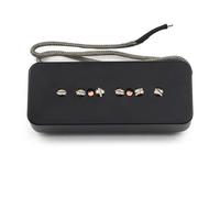 Pickup per chitarra elettrica Alnico5 Pickup a scatola portasapone con magnete a doppia bobina a doppio strato adatto per chitarra elettrica LP Pickup-Set Chitarra Elettrica(Black)