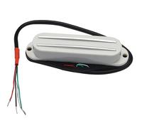 Pickup Per Chitarra Elettrica Applicabile A ST Chitarra Elettrica Pickup A Doppia Traccia Tre Pickup Al Ponte A Manico Singolo Aggiornamento Accessori Fai Da Te(White)