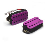 Pickup Per Chitarra Elettrica Chitarra Elettrica Doppia Bobina Pickup A Due Pezzi Doppio Pickup Nero Vite Esagonale Giallo Nero Senza Cornice(Set C)