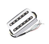 Pickup Per Chitarra Elettrica Con Cappuccio In Ottone Con Uscita N7.5K/B15K Con Interruttore A Bobina Singola Pickup Elettrico A Doppia Bobina(Silver Bridge)