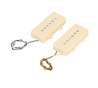 Pickup per Chitarra Elettrica da 2 Pezzi, Set di Pickup a Bobina Singola Alnico 5 con Viti in Schiuma per la Sostituzione