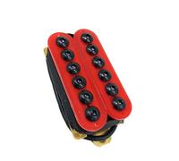 Pickup Per Chitarra Elettrica Di Fascia Alta Pickup Esagonale Interno A Quattro Core Doppia Bobina Con Testa A Ombrello Rosso
