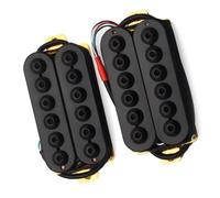 Pickup per chitarra elettrica Humbucker in metallo con vite regolabile Parti di chitarra squisite nere Pickup Professionale Per Chitarra Elettrica