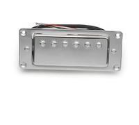 Pickup Per Chitarra Elettrica Mini Pickup Humbucker Per Chitarra Elettrica A 6 Fori E 4 Anime Per Chitarra LP (il Manico E Il Ponte Sono Universali)(Silver)