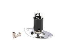Pickup per chitarra elettrica ovale 6,35 mm piastra jackplate ovale uscita piastra di ingresso presa con viti di montaggio