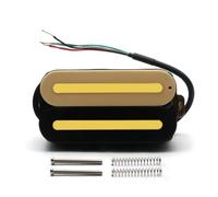 Pickup Per Chitarra Elettrica Pickup Con Divisione Della Bobina Nera | Pickup a doppia bobina per chitarra elettrica Humbucker in ceramica a doppia guida super potente(Zebra w GD Blade B)