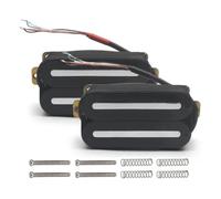 Pickup Per Chitarra Elettrica Pickup Con Divisione Della Bobina Nera | Pickup a doppia bobina per chitarra elettrica Humbucker in ceramica a doppia guida super potente(Black N and B)