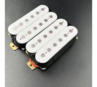 Pickup Per Chitarra Elettrica Pickup Humbucker Per Chitarra Elettrica A 6 Corde Doppia Bobina Parte Superiore Piatta Pezzi Polari Pickup Per Chitarra Elettrica Pickup Al Ponte O Al Manico(B+N C)