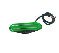 Pickup Per Chitarra Elettrica Pickup Humbucker Twin Blade Mini Humbucker Dual Rail 13K Per Chitarra Elettrica FD ST Sostituzione Multicolore(Green)