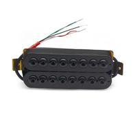 Pickup Per Chitarra Elettrica Pickup Per Chitarra Elettrica A Doppia Bobina E Doppio Blocco Pickup Per Chitarra Elettrica A Ombrello A 8 Corde Pickup Senza Cornice Nero(Bridge B)