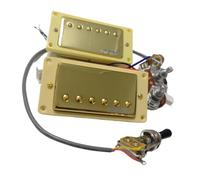 Pickup Per Chitarra Elettrica Pickup Per Chitarra Elettrica Alnico 5 Humbucker Pickup Con Cablaggio 1V1T 4C Guitar Parts(GD 1V1T)