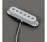 Pickup per chitarra elettrica Pickup single coil per chitarra Espansioni polari sfalsate da 52 mm Pickup-Set Chitarra Elettrica(Neck White)