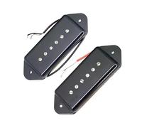 Pickup Per Chitarra Elettrica Pickup Single Coil Pickup Per Chitarra (manico E Ponte) Per Chitarra Elettrica LP Argento/Giallo/BK 50/52mm(Black)