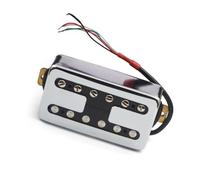 Pickup Per Chitarra Elettrica Stile H Cromato Nero Pickup Per Chitarra Elettrica Pickup Con Splitting Humbucker Pickup A Doppia Bobina N7.5K / B15K pickup per chitarra elettrica (Color : Neck Chrome