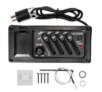 Pickup per chitarra, equalizzatore a bande in alluminio, unità volume strumenti, driver audio da concerto, potenziatore audio per artisti, modulo preamplificatore per musicisti