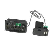 Pickup Per Chitarra Equalizzatore EQ A 3 Bande Preamplificatore Per Chitarra Acustica Pickup Piezoelettrico Con Display LCD Retroilluminato