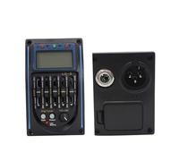 Pickup Per Chitarra Equalizzatore Per Chitarra Pickup LCD A Cinque Segmenti Eq Scatola Elettrica Chitarra Folk Chitarra Classica Chitarra Acustica Pickup