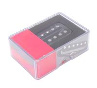 Pickup per chitarra humbucker Alnico 5 magnete Pickup doppia bobina a doppia bobina tono vintage ad alto contenuto di bassini elettrici 6 corde nero 50mm