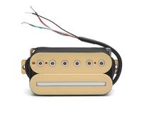 pickup per chitarra Humbucker Per Chitarra Elettrica Che Regola Il Pickup Per Chitarra A Doppia Bobina Con 4 Cavi Di Conduzione Che Dividono La Bobina Nera (Color : Bridge Off white)