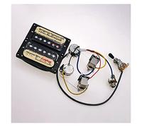 Pickup Per Chitarra Humbucker Standard Con Set Di Cablaggi Push Pull Adatto Per Chitarra Elettrica Pickups Set per Chitarra Elettrica (Color : 06)