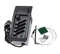 Pickup per chitarra , kit equalizzatore a bande, pickup per chitarra da 7,6 cm con controllo regolabile, amplificatore materiale con suono chiaro, accessorio per prestazioni musicali