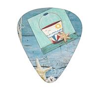 Pickup per chitarra Lighthouse Beach Plettri per chitarra Confezione da 12, Accessori per chitarra, Chitarra acustica, Chitarra elettrica, Chitarra basso