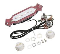 pickup per chitarra Pick-up Magnetico Per Chitarra Elettrica Pick-up Per Buca Per Chitarra Con Controller Volume Tono Audio E Chitarra (Color : 02)
