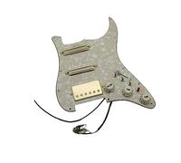 Pickup Per Chitarra Pickguard Caricati Precablati Pickup Humbucker Alnico 5 HSS Cablaggio Push-Pull Single Cut Set