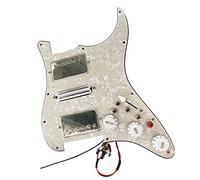Pickup Per Chitarra Pickguard Con Alnico 5 HSH Pickup Humbucker Set Di Cablaggi Adatto Per For ST Chitarra Parti di ricambio per chitarre