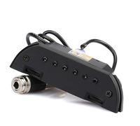 Pickup Per Chitarra Pickup Attivo A Livello Di Prestazioni Pickup Per Chitarra Acustica Folk Nessuna Necessità Di Aprire Fori Pickup Wireless E Amplificazione(Bk Advanced)