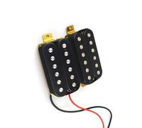 pickup per chitarra Pickup Humbucker Per Chitarra Con Cablaggio Potenziometro Pickup Per Chitarra Elettrica Precablato (Color : Black)