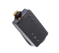 pickup per chitarra Pickup Humbucker Per Chitarra Elettrica A Due Fori A Due Linee Per Accessori Per Chitarra Neri (Color : Black Bridge)