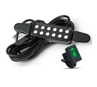 Pickup Per Chitarra Pickup Magnetico Per Buca Sonora Per Chitarra Acustica Con Cavo Di Collegamento Da 3 Metri(Kit 2)