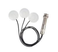 Pickup Per Chitarra Pickup Patch Multifunzione Con Output Adesivo A 3 Pezzi Per Strumento Acustico(White)