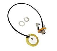 Pickup Per Chitarra Pickup Per Chip Socket 6.35 Ukulele Kalimba Pickup Per Pianoforte A Pollice(Gold)