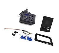 Pickup per Chitarra Pickup Per Chitarra Acustica Preamplificatore EQ A 3 Bande Con Rhythm Box E Accordatore Cromatico LCD Middle Treble Bass Phase