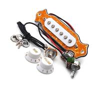 Pickup per Chitarra Pickup Per Chitarra Acustica Sound Hole Pickup Pre-cablato Set Con Potenziometri Soundhole Pickup (Color : 06)