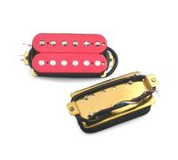 pickup per chitarra Pickup Per Chitarra Elettrica Humbucker Colorato Pickup A Bobina Doppia Pickup A Doppia Bobina 4 Cavo Di Condotta N-7.5K / B-15K (Color : Pink)