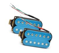 pickup per chitarra Pickup Per Chitarra Elettrica Humbucker Colorato Pickup A Bobina Doppia Pickup A Doppia Bobina 4 Cavo Di Condotta N-7.5K / B-15K (Color : Light Blue)