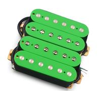 pickup per chitarra Pickup Per Chitarra Elettrica Pickup Con Splitting A Bobina Humbucker Pickup A Doppia Bobina 4 Cavo Di Condotta N-7.5K/B-15K Uscita Verde (Color : Neck and Bridge)