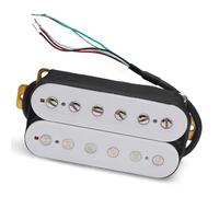 pickup per chitarra Pickup Per Chitarra Elettrica Pickup Con Splitting A Bobina Humbucker Pickup A Doppia Bobina 4 Cavo Di Condotta N-7.5K/B-15K Uscita Bianca (Color : Bridge Pickup)