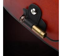 Pickup per Chitarra, Pickup per Chitarra Spina da 6,35 Mm Pickup Esterno Magnetico Chiuso Passivo in Legno Pickup Acustico per Chitarra Folk