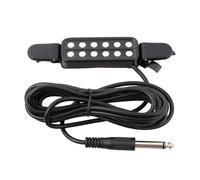 Pickup Per Chitarra Pickup Per Suono Per Chitarra Folk Acustica Amplificatore Trasduttore Per Chitarra Acustica Pickup Per Chitarra Senza Perforazione (Color : Silver)
